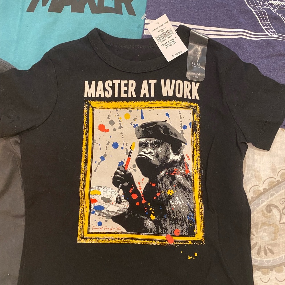 Toddler t-shirts 18-24 months. Brand new! - Picture 3 of 6